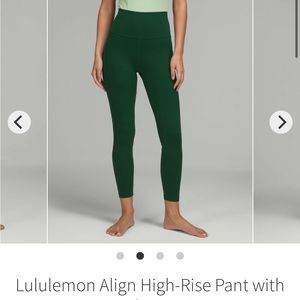 Lululemon align pocket leggings